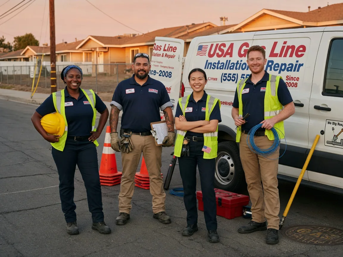 Gas Line Installation company in Sanford, NC